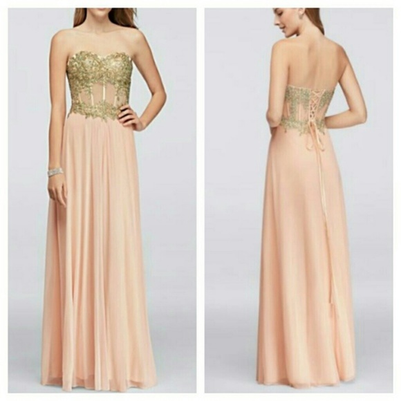 🍒NWT🍒 BLONDIE NITES CORSET BALL GOWN - Picture 3 of 8